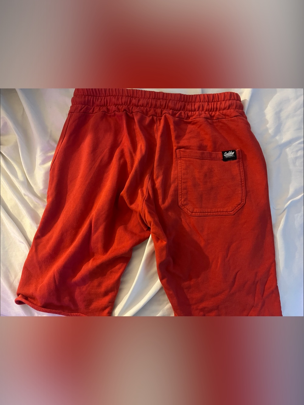 Men’s Athletic Shorts in Red